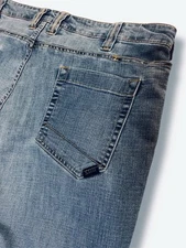 5.11 Tactical Defender Flex Jeans Mens 40 (38) X 32 Blue Conceal Straight Fit