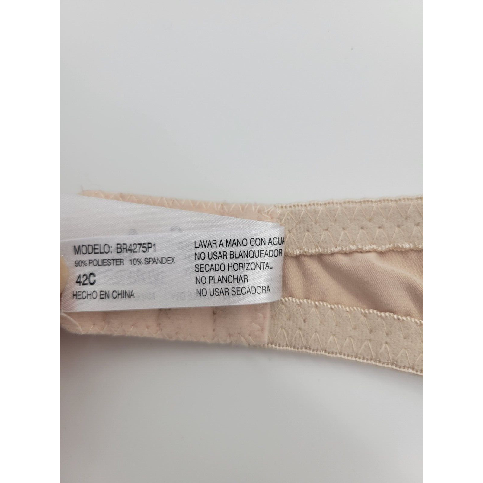 Sofra Tan Full Coverage Adjustable Straps Underwi… - image 9