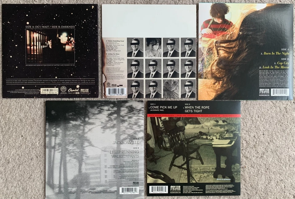 Ryan Adams - 5 7-inch Singles Bundle - Image 2 of 2