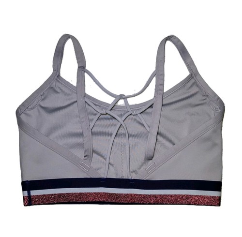 Nike Slam Dunk Indy Light Support Sports Bra Atmosphere Gray, Small see Descript - Picture 6 of 8