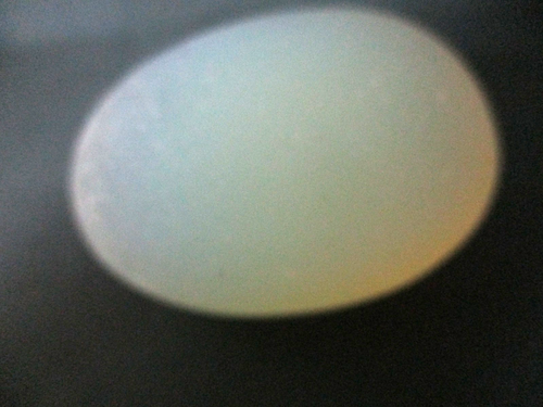 Opalisierendes Glas Ei mundgeblasen klein - Bild 2 von 2