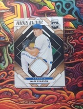 Nate Pearson 2020 Panini Elite Extra Prospect Materials Blue Jays 6th Pick RC
