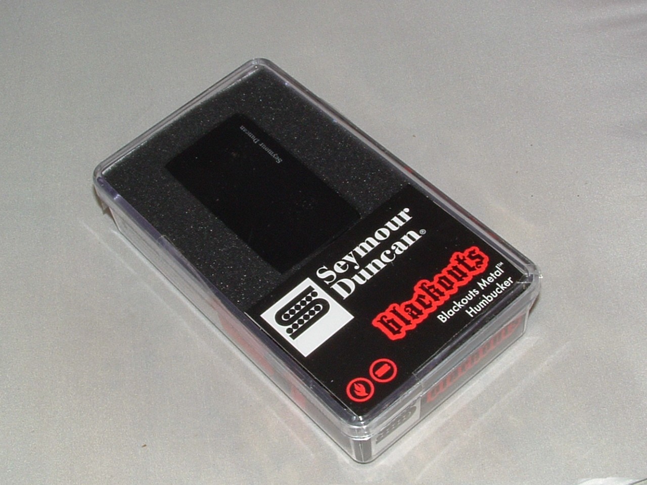 Seymour Duncan AHB-2b Blackouts METAL Bridge  Pickup  BLACK  New with Warranty