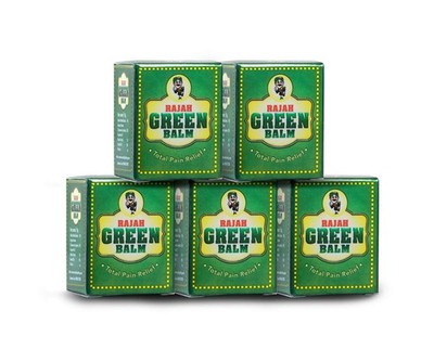 Kajah Green Balm 10gm (Pack of 5) - Ayurvedic Pain Relief Balm