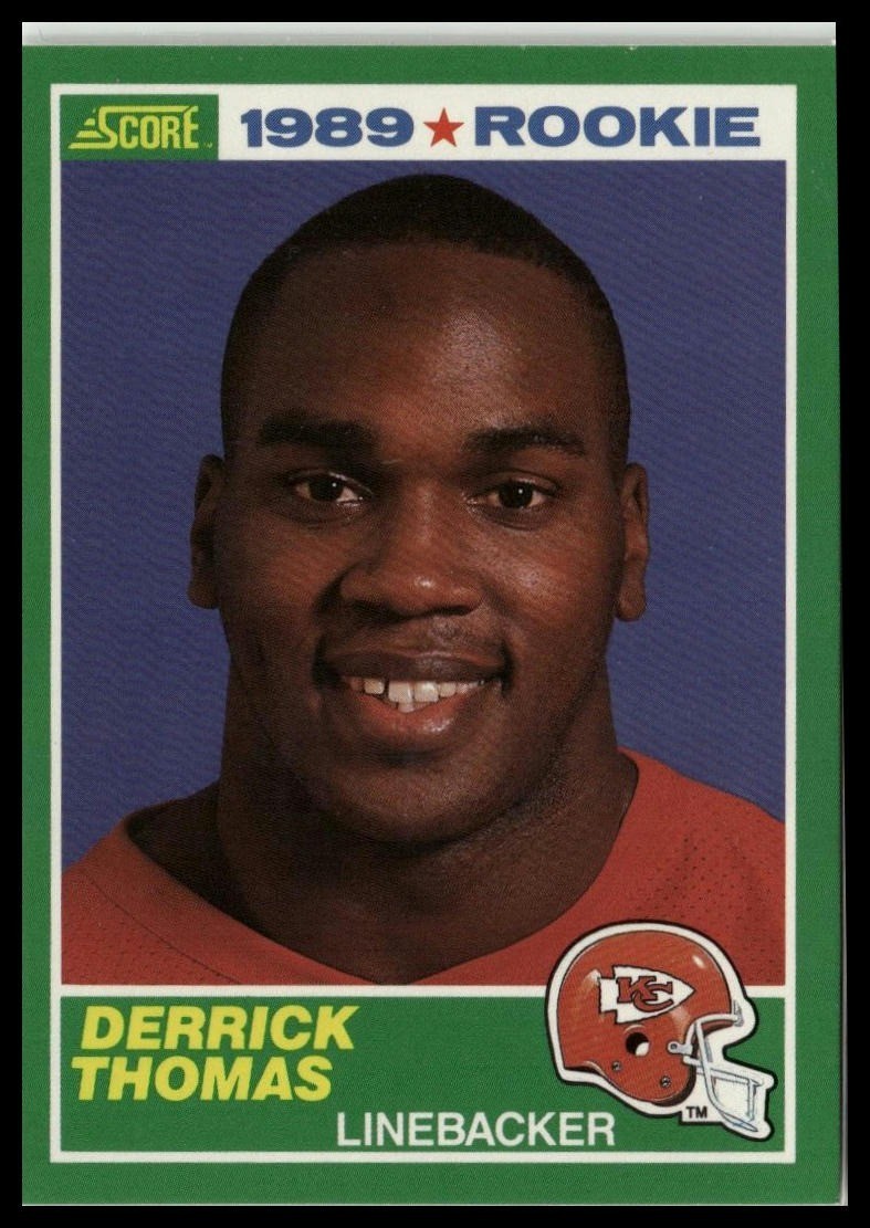 1989 Score #258 Derrick Thomas