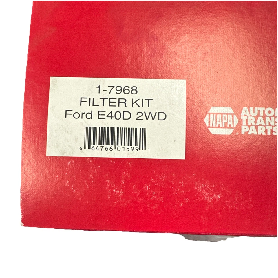 Kit de filtro de transmisión Ford E4OD 4R100 junta de cacerola 2x2 automático E40D Lincoln Foto 3 de 4