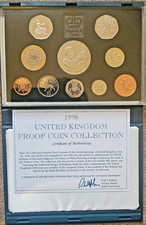 1998 ROYAL MINT PROOF COIN SET