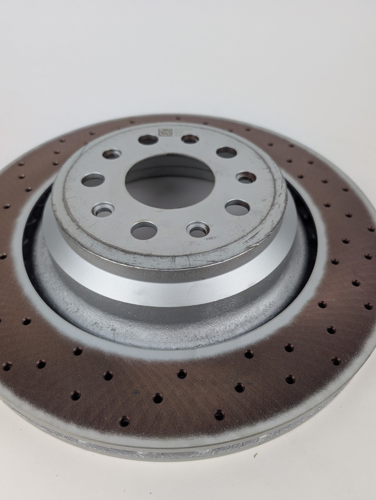 2 - Genuine Maserati Ghibli Quattroporte Rear Brake Rotor OEM 670031597 