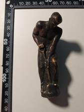 Morin Georges Bronze Figur Arbeiter 20er 30er Jahre , 291225-47