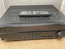 Yamaha RX V467 5.1 Channel AV Receiver HDMI Dolby TrueHD DTS HD Remote Bundle