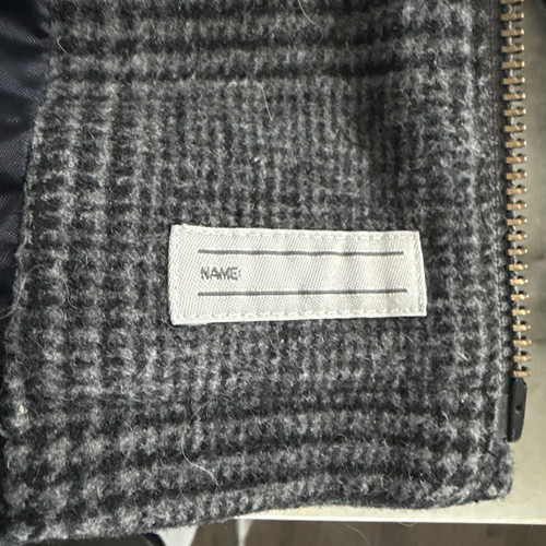 EUC Jack Spade Bleecker Street Dillard Wool Jacket Gray Houndstooth Plaid Small - Picture 5 of 6