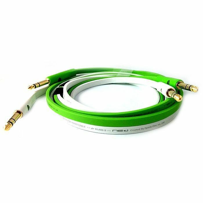 Neo d+ Class B TRS - 6.35mm TRS Jack Plug Audio Cables (pair, 2.0m)