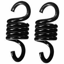 Porch Swing Springs, Black Patio Swing Parts Porch Swing Springs Heavy Duty 2 Pa