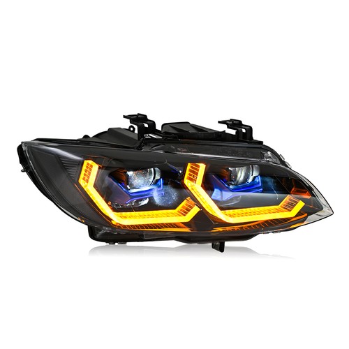 LED Headlights For BMW 3 Series E92 E93 Coupe 07-10 328i 335i M3 Head Lamps Pair - Bild 18 von 24