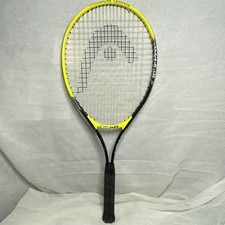 HEAD Tour Adult Titanium Tennis Racquet: 110" Super Oversized Head Black/Yellow