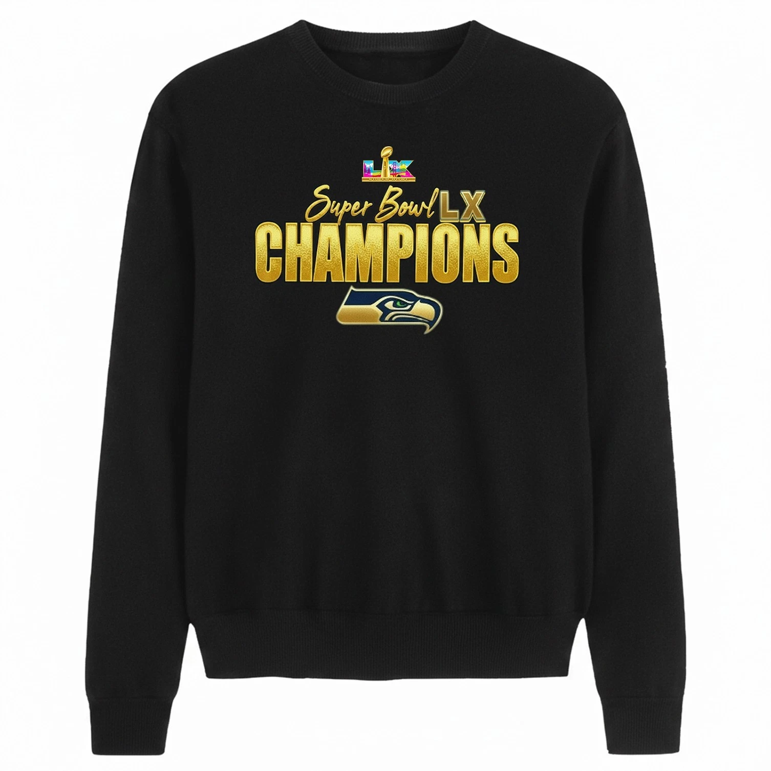 Seattle Seahawks 2025 2026 Super Bowl Champion Sweatshirt