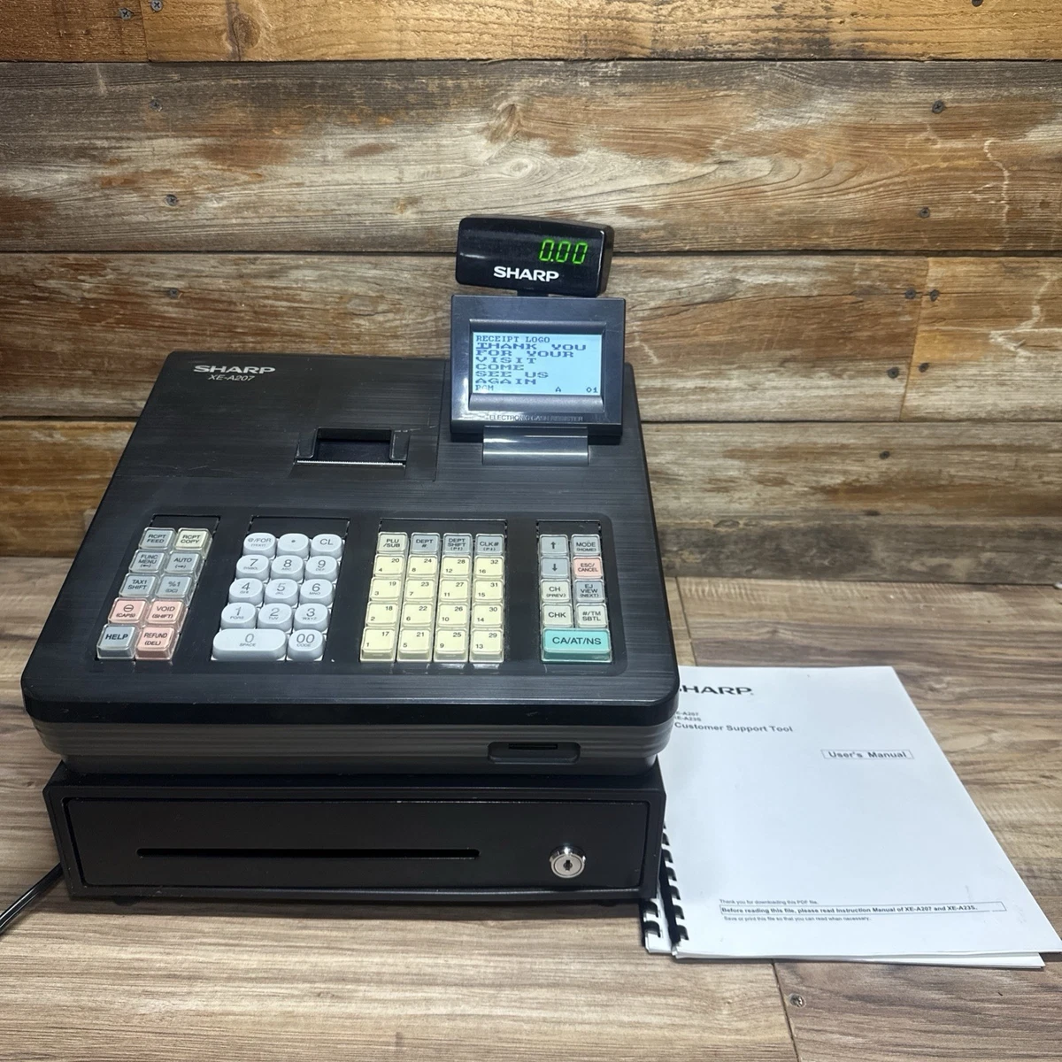 Sharp XE-A207 POS Cash Registers for sale - eBay