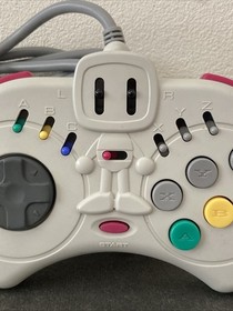 HUDSON SBOM JOYCARD HC-735 Sega Saturn Bomberman Controller Turbo Tested Japan