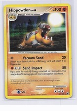 HIPPOWDON 21/100 RARE MAJESTIC DAWN POKEMON LP