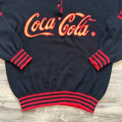 Coca・Cola 80s ウールジャケット Lサイズ Vintage 80s Coca-Cola Rugby Sweater Size Medium | eBay
