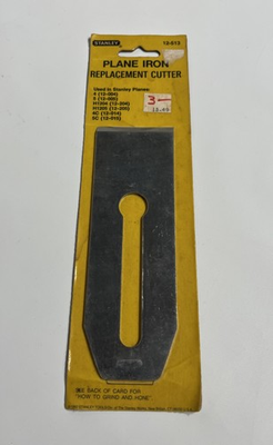 #ad NOS STANLEY 2quot; 50mm S2 Plane Iron Blade 12 313 12 513 NEW IN PACKAGE $29.99