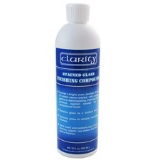 Clarity Stained Glass Finishing Compound 12oz.