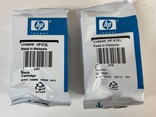 HP 61XL Black  Tri-Color Ink Cartridges CH563W CH564W Expired No Date NEW SEALE