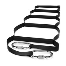 ISOP Emergency Escape Ladder 2 Story 16ft Made in USA Reusable Rope Ladder ...
