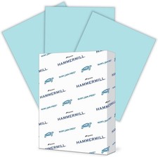 Colored Paper 20 lb Blue Printer Paper 8.5 x 11 Made in USA