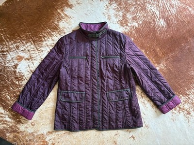Marc Adam Leichte Steppjacke Gr. 44 Aubergine