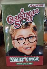 2022 AQUARIUS A CHRISTMAS STORY FAMILY BINGO GAME NEW SEALED BOX
