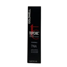 Goldwell Topchic Hair Color, 7na Mid Natural Ash Blonde 2.03 oz