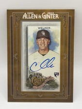 2022 Topps Allen & Ginter Framed Mini Autographs #MA-CW Colton Welker RC NM