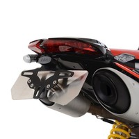 R&G Racing Kennzeichenhalter - Schwarz Ducati Hypermotard 950 (Sp/Rve)