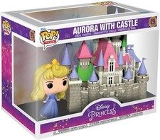 Figuras de vinilo Funko Pop Town Disney princesa Aurora con castillo #29