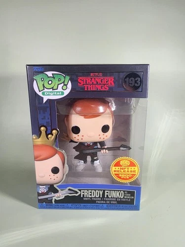 Pop Digital! Stranger Things - Freddy Funko as Eddie Munson LE3600 N F T Redeem
