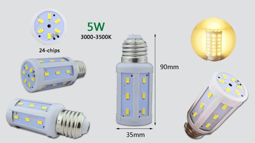 E27 LED Corn Bulb Light Lamp SMD 5W 15W 20W 30W 40W 60W 80W 100W Cool White Warm - Picture 7 of 24