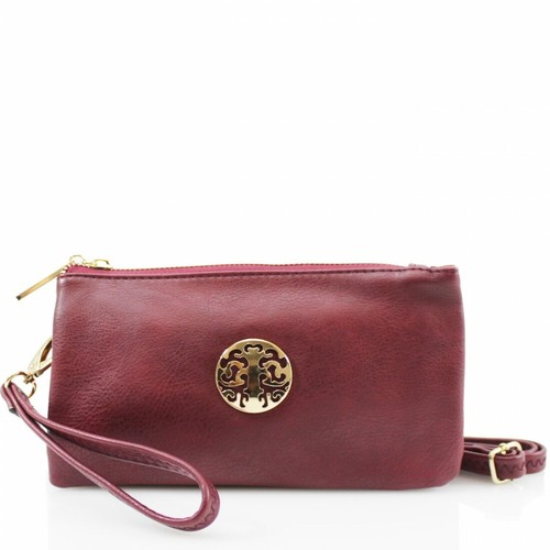 Ladies Soft Faux Leather Women Girls Fashion Wristlet Purse Mini Crossbody Bags - Picture 7 of 25