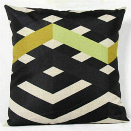 Cushion Cover Home Decor Throw Cotton Linen Chair Waist Pillow Case - Picture 22 of 55