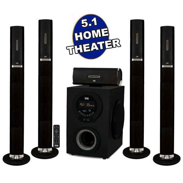 vm audio tower speakers