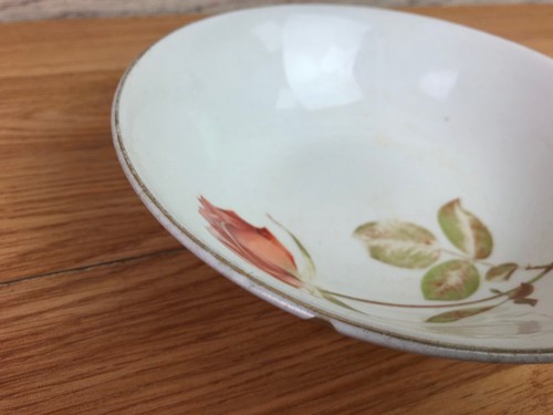 3 x Wood & Sons Alpine Bowls Red Rose Design 6 2/8" Diameter  - Bild 6 von 11