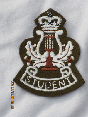 Student Bandmaster, Royal Military School of Music, No.2 Dress Abzeichen, #1