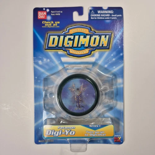 2000 Bandai Digimon Patamon Angemon Digi-Yo Series 1 Yo-Yo