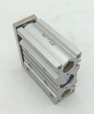 SMC MGPM25TN-50Z compact guided air cylinder Used