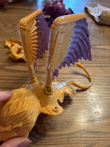 Figura Doble Batalla León Bronx De Colección 1996 Kenner Gargoyles Deluxe - Imagen 7 de 24