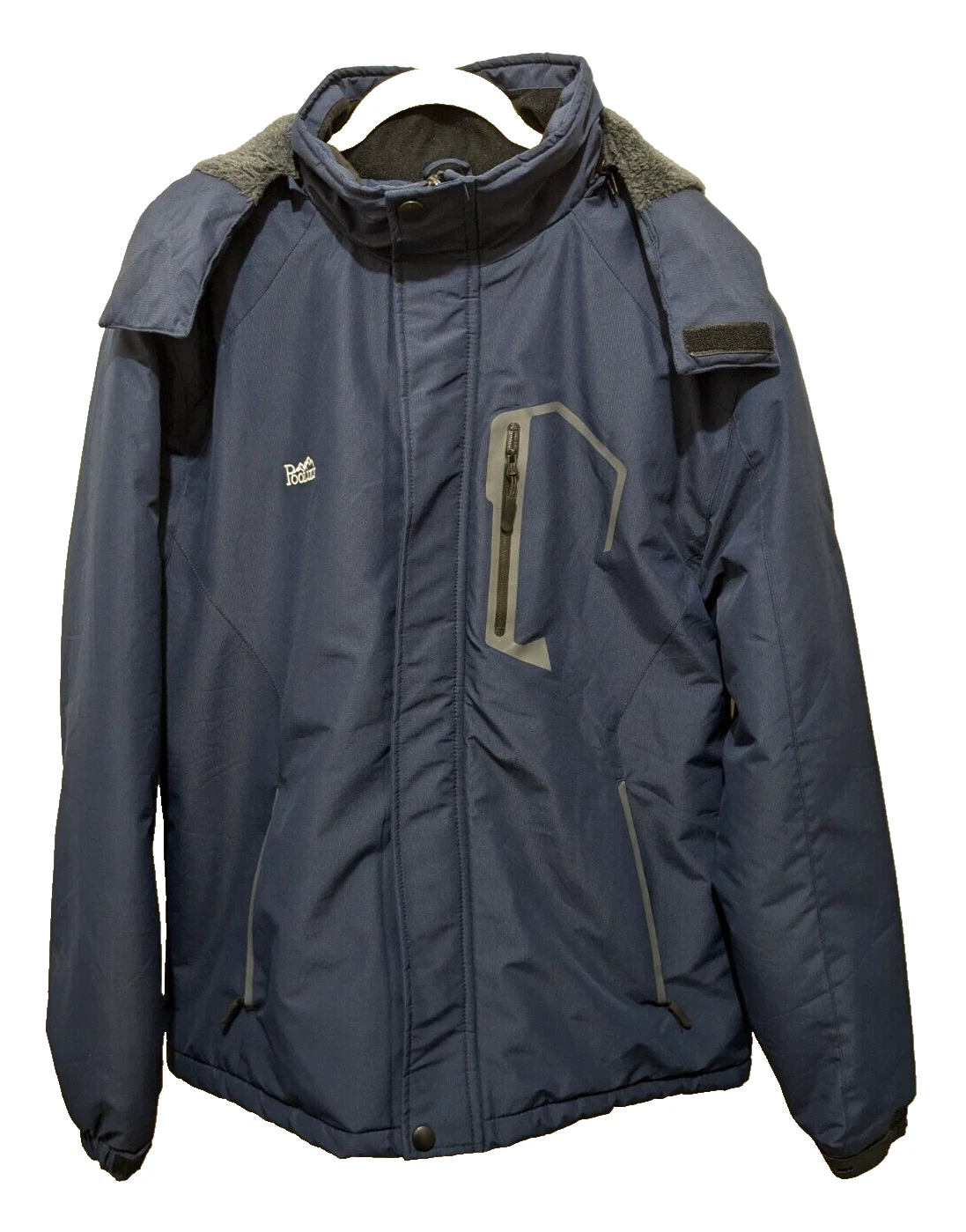 Pooluly Men Coat Large Waterproof Breathable Skiing Snow Boarding Warm