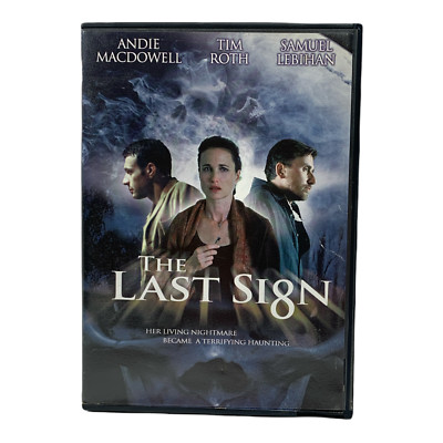 The Last Sign DVD 2005 Horror Andie MacDowell Tim Roth Samuel