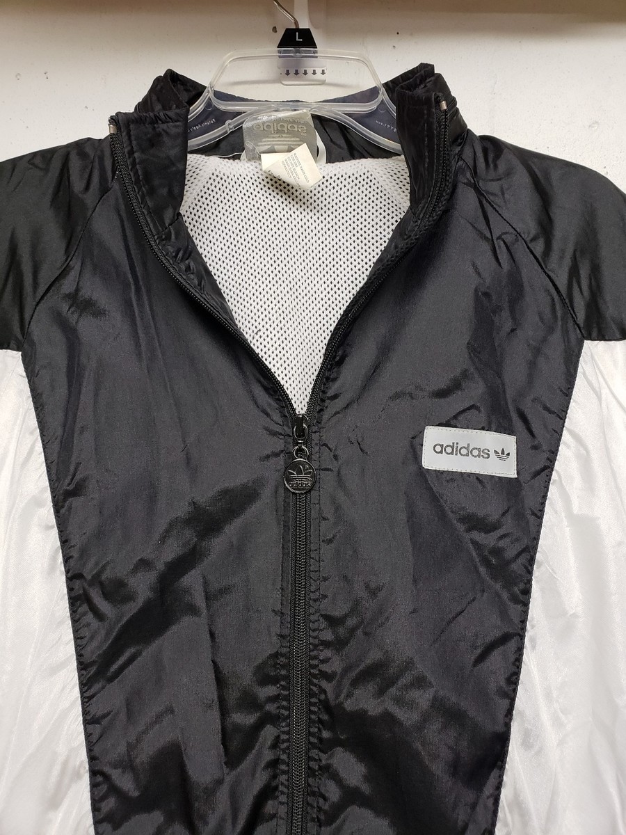 2024-25 秋冬新作  ハイブランドの VTG 90s Adidas Silver Tag Trefoil Windbreaker Track Jacket トップス
