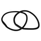 Black Pair of Replacement Elastic Shock Mount Bands Shockmount Set 2-Pack