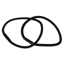 Black Pair Of Replacement Elastic Shock Mount Bands Shockmount Set 2-pack